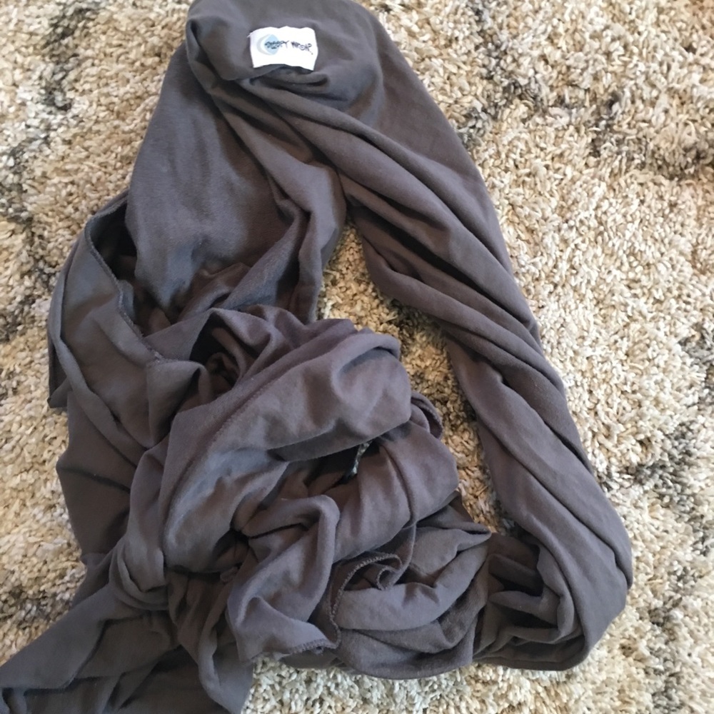 Grey Sleepy Wrap for newborns and infants!